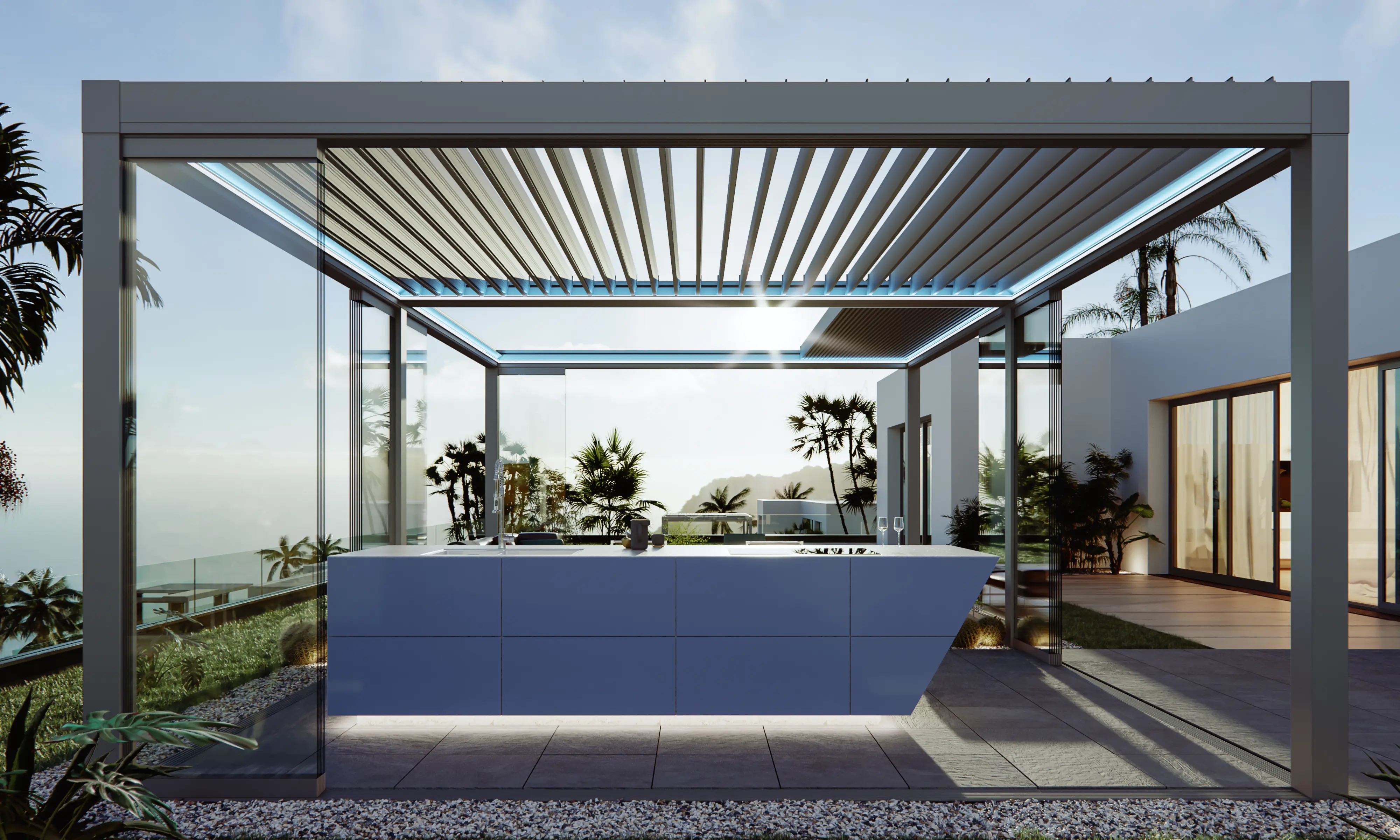 American Louvered Roof 