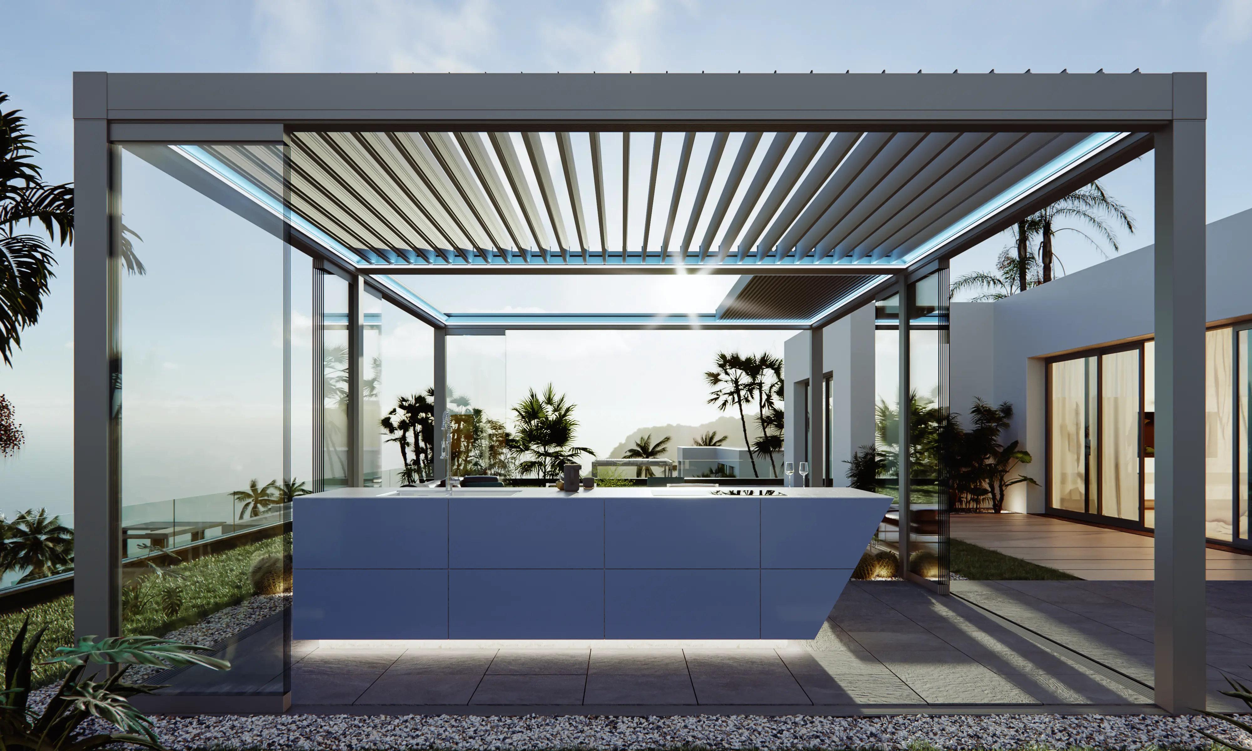 American Louvered Roof