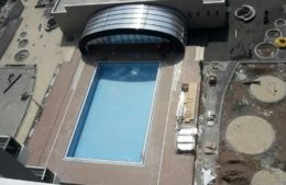 Swimming pool enclosures