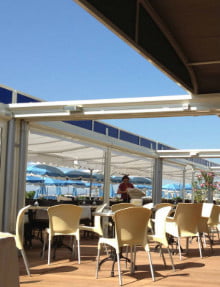 beach retractable roofs