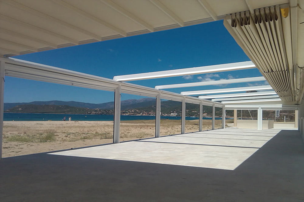 Pergola Covers for Hotels