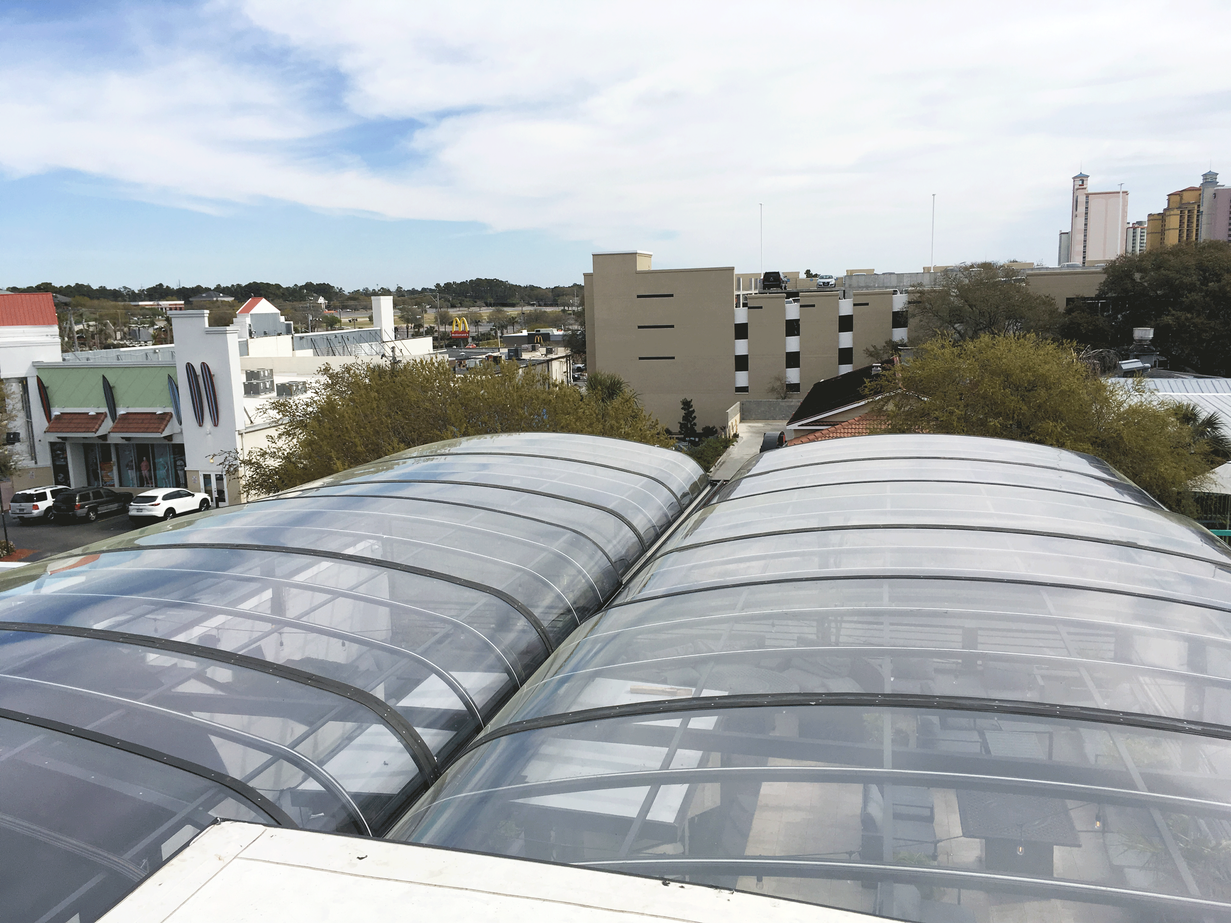 LITRA Rooftop enclosures made for Soho Café