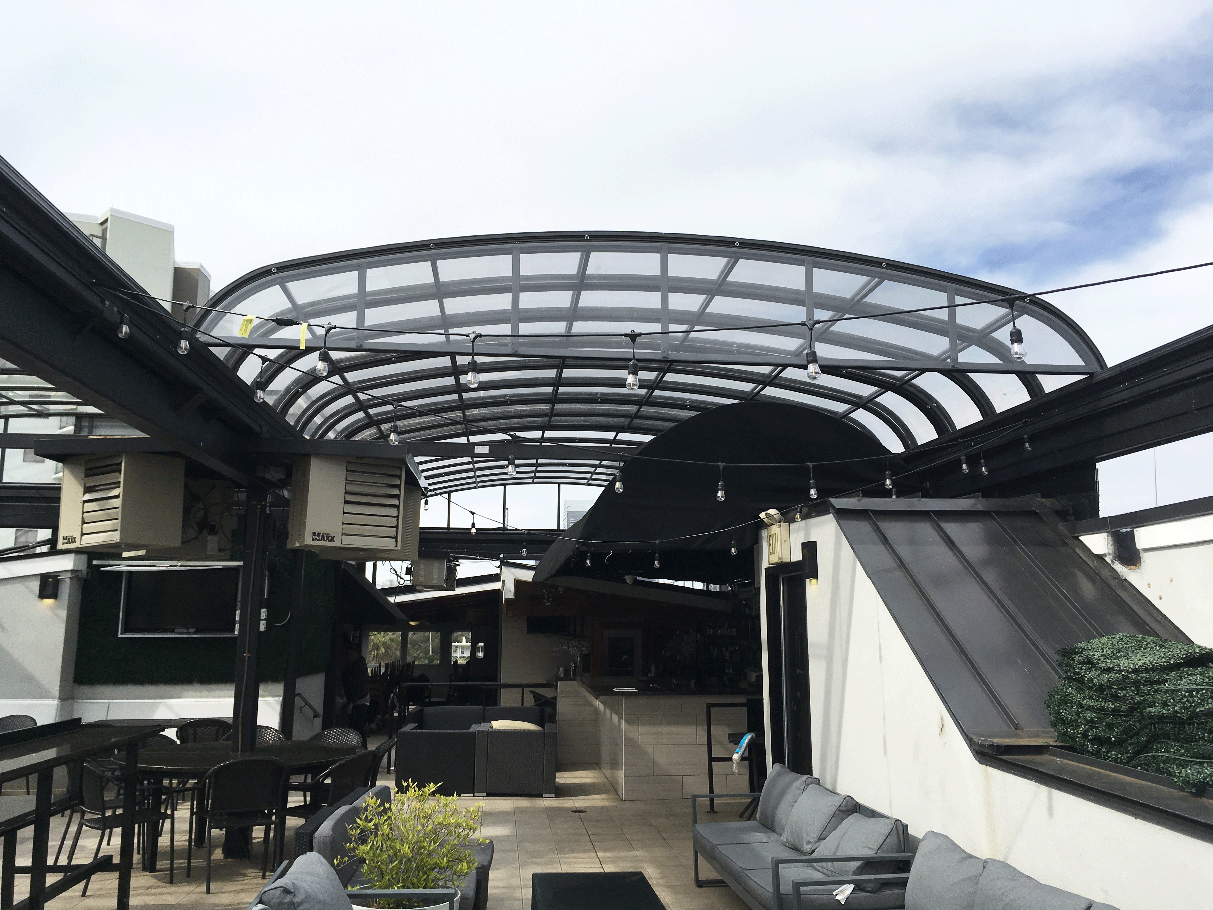 LITRA Rooftop enclosures made for Soho Café’