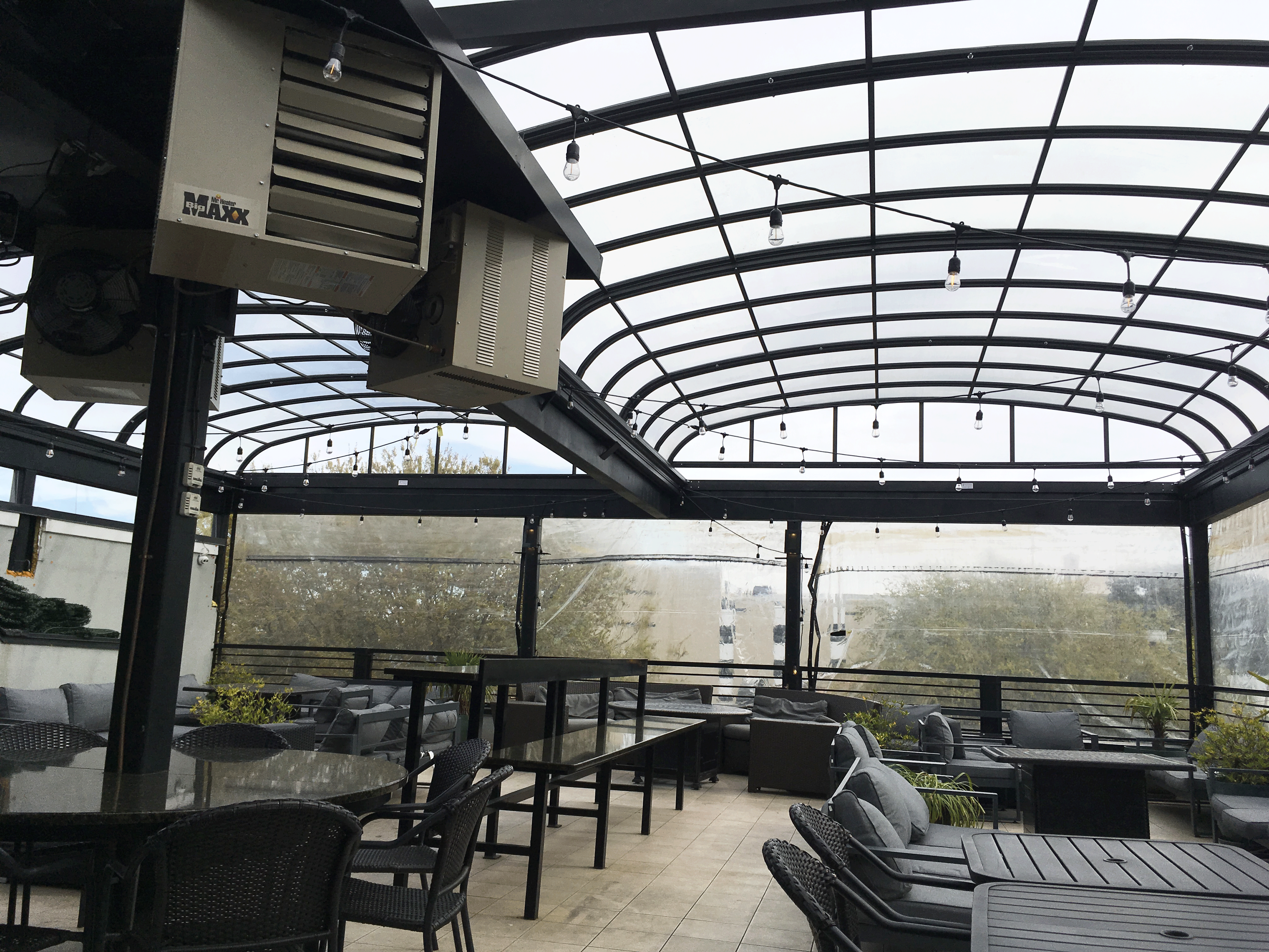 LITRA Rooftop enclosures made for Soho Café’